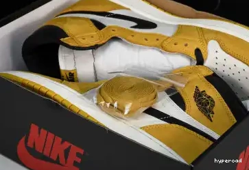 Hyperoad OGYellow Ochre High Retro 1 Jordan 0517